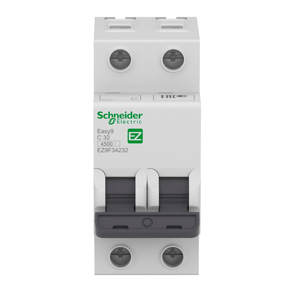 Disjuntor Easy9 2P 20A Curva B 3000A Schneider Electric Ez9F13220