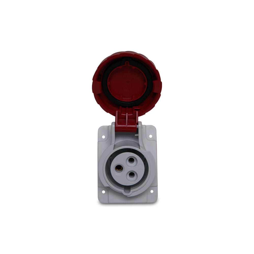 Tom Ang Quasar 2P+T 16A 380/415V 9H Vm Ip67 Steck Qua3049
