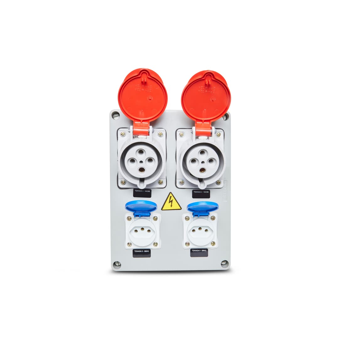 Qd Tom Ind+Nbr 2Xn4246 2Xs8641 Ip44 Steck S231133