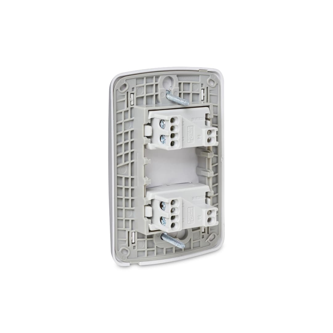 Conjunto 2 Interruptores Simples 10Ax 250V Com Placa Aluminio, Schneider Electric, S3B62112