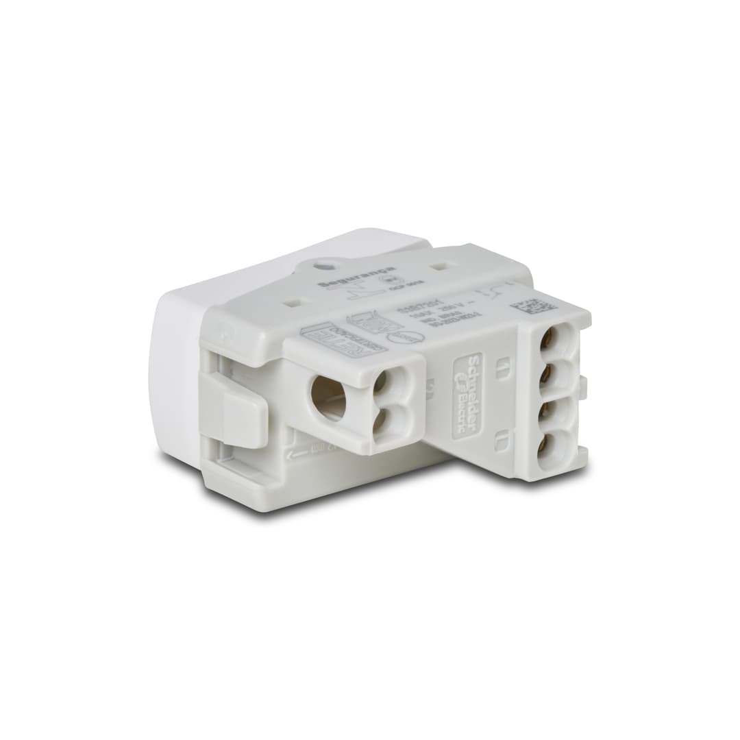 Modulo Interruptor Simples 10Ax 250V 1M Branco, Schneider Electric, S3B72010