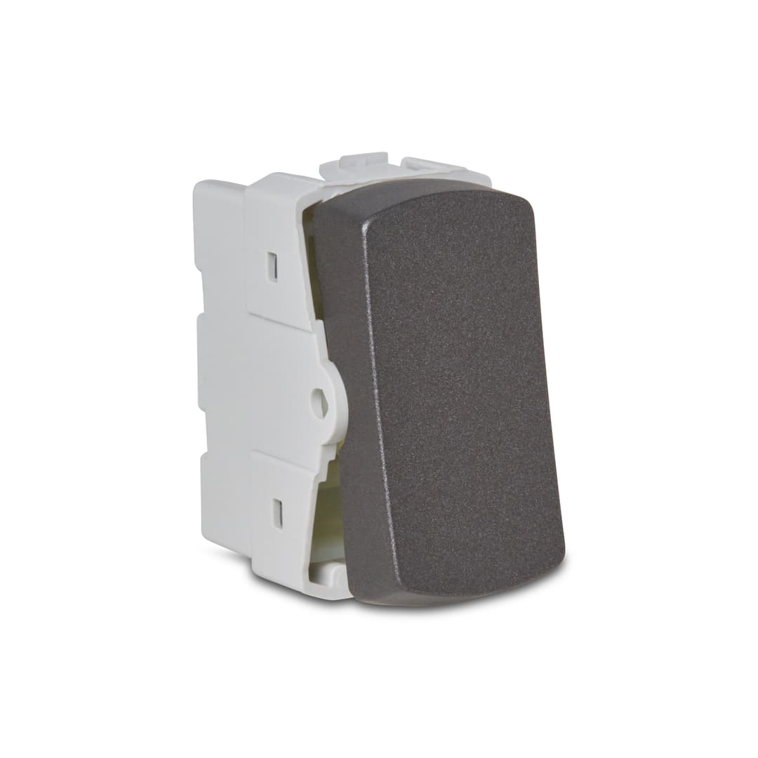Modulo Interruptor Intermediario 10Ax 250V 1M Grafite, Schneider Electric, S3B72051
