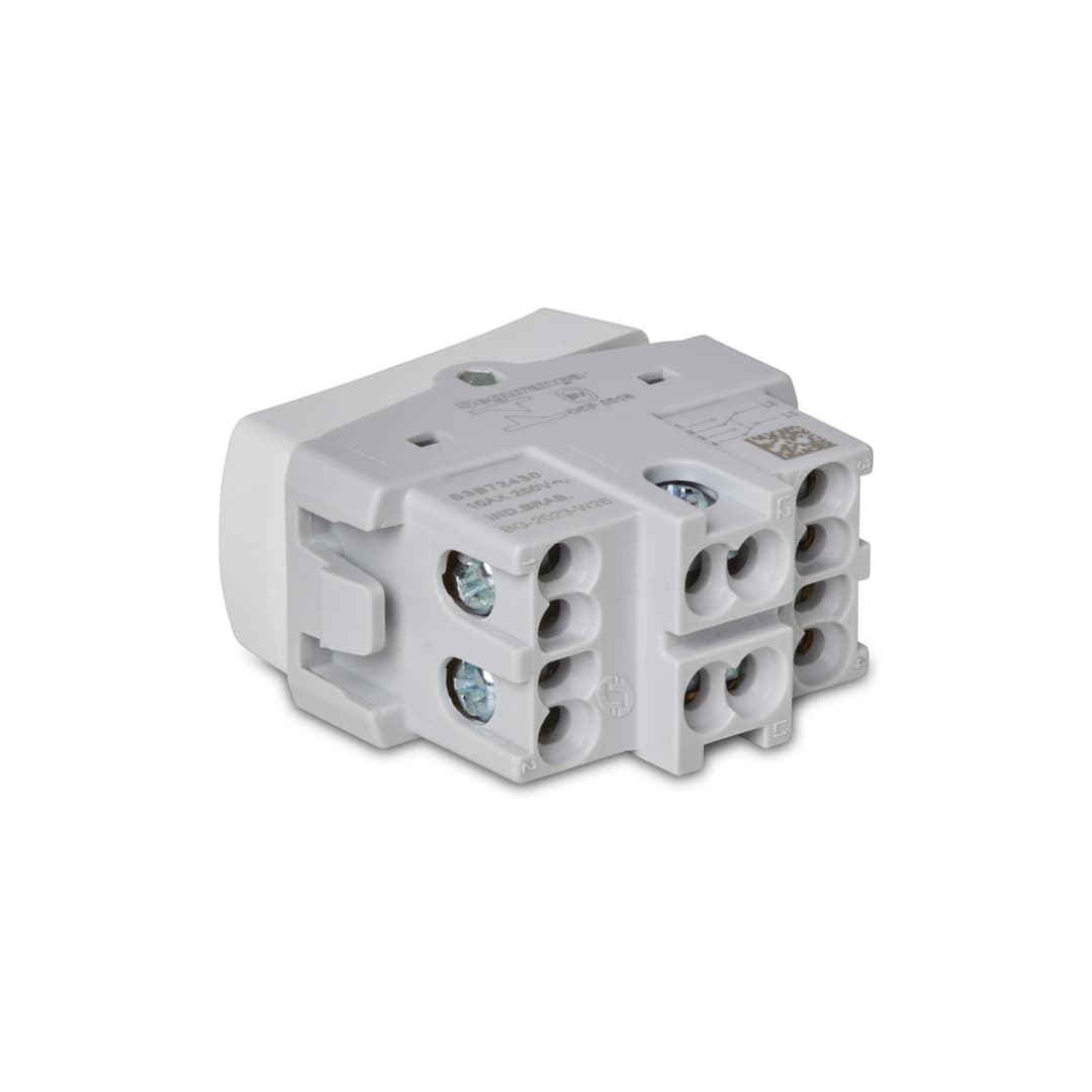 Modulo Interruptor Bipolar Paralelo 10Ax 250V 1M Branco, Schneider Electric, S3B72430