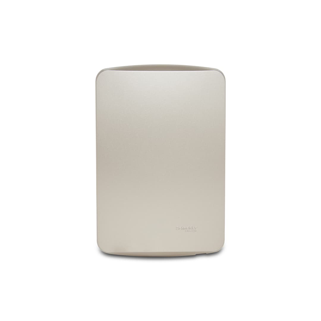 Placa+Suporte 4X2 Cega Dourada, Schneider Electric, S3B77103
