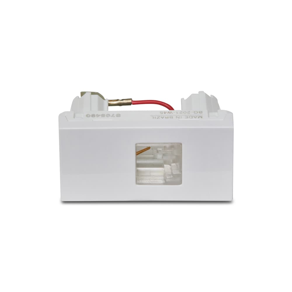 Modulo Tomada Rj11 (2 Fios) 1M Branco, Schneider Electric, S70549004