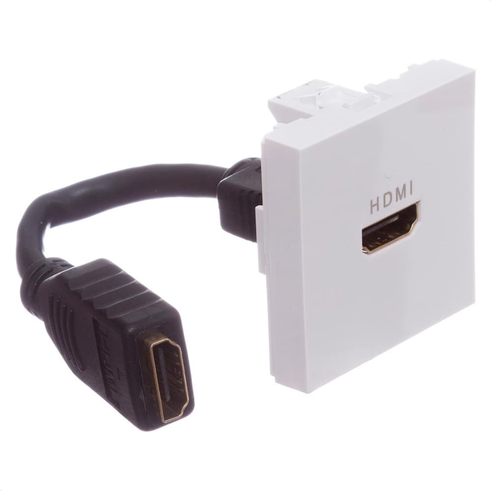 Modulo Tomada Hdmi 1M Branco, Schneider Electric, S70647204