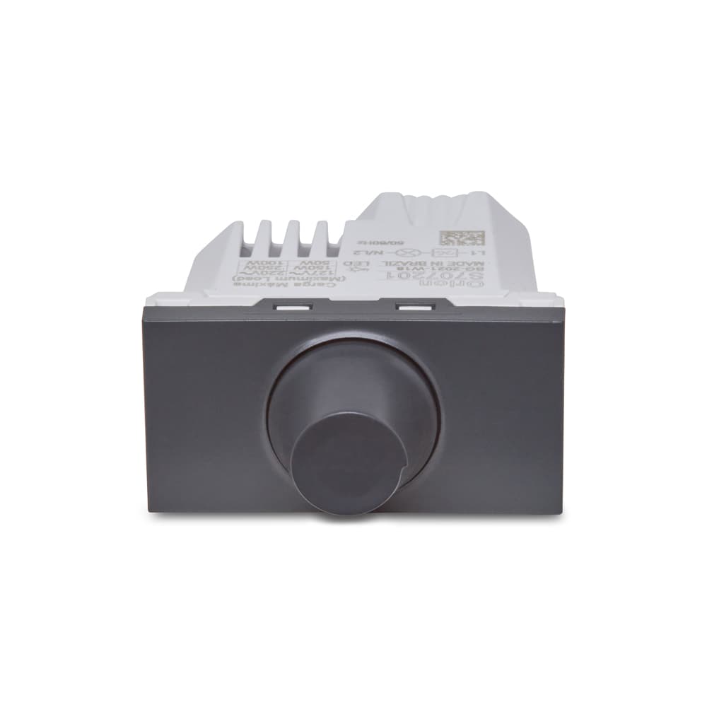 Modulo Dimmer Rotativo 127/220V Lampadas Led 1M Grafite, Schneider Electric, S70720199