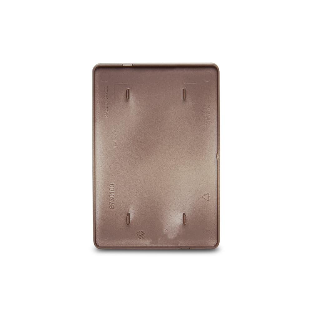 Placa 4X2 Cega Planet Brown Schneider Electric S730100264
