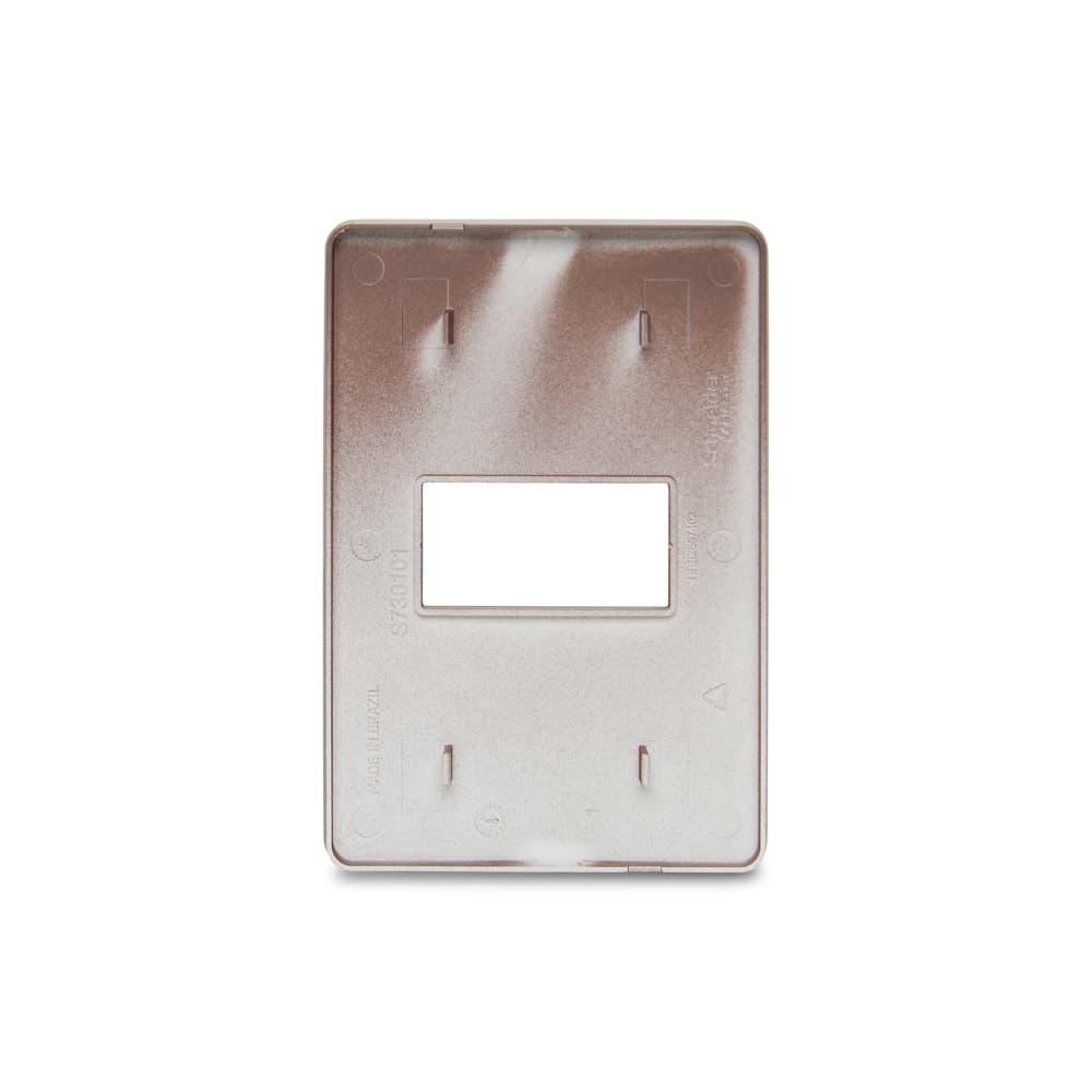 Placa 4X2 1 Posto Planet Brown Schneider Electric S730101264