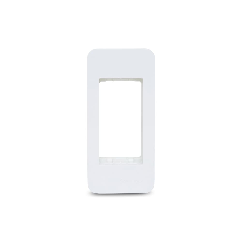 Placa Suporte Para Divisorias 1 Modulo Cor Branca. Schneider Electric S731001004