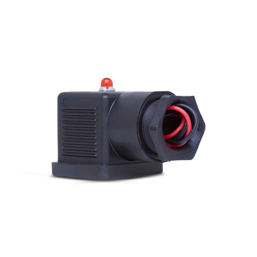 Conector Solenoide Nod 4P Pr Led Sup 24V Pg11 Steck S9353P