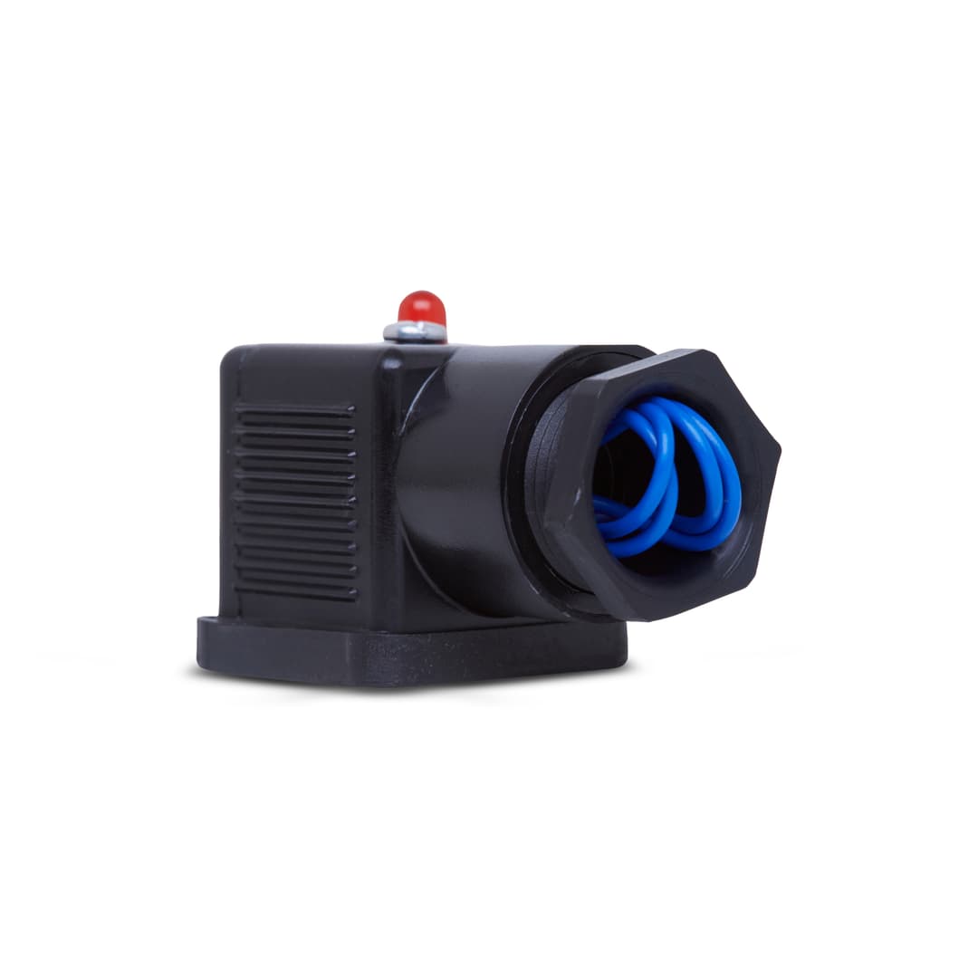 Conector Solenoide Nod 3P Pr Led Sup 24V Pg11 Steck S9355P