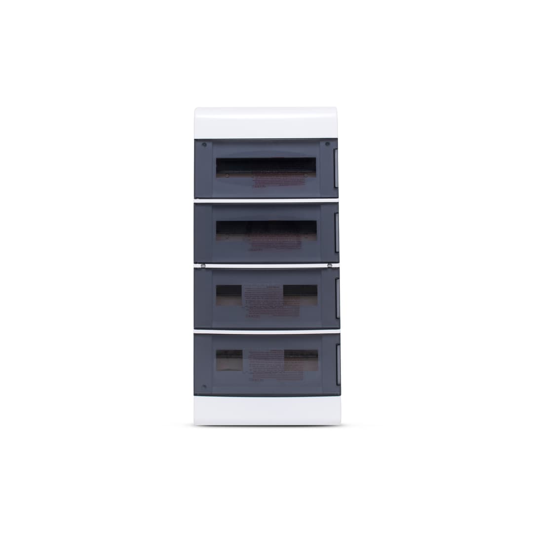 Quadro Emb Ouro Box 48 Din Porta Fume Steck Sce48Pt