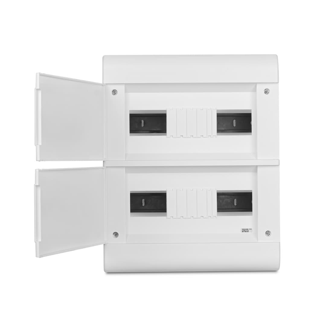 Quadro Emb Ouro Box 24 Din Porta Opaca Steck Scm24Obr