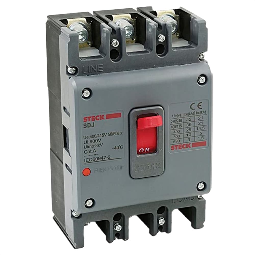 Disj Caixa Mold Asgard Trip 125A Serie S250 690V Steck Sdjs125