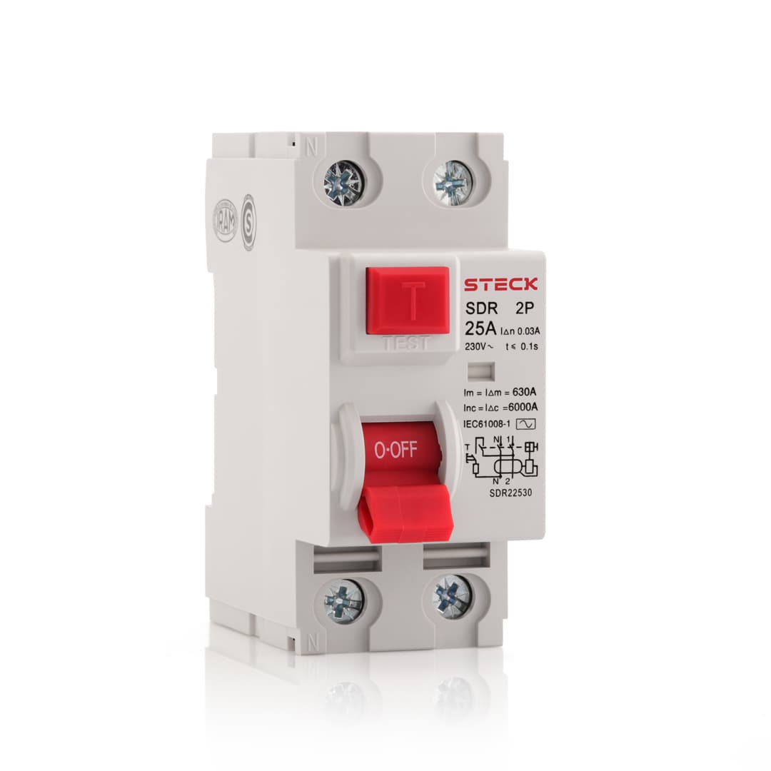 Interruptor Diferencial 2P 40A 30Ma 230V Steck Sdr24030