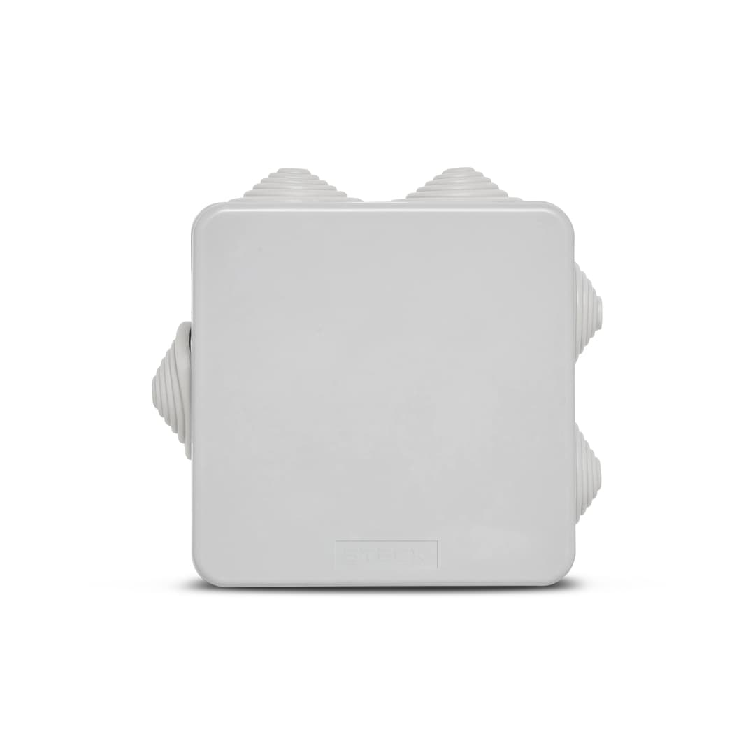 Caixa Pass 80X80X51.5Mm 7Emb Cz Opaca Ip54 Steck Ssp088