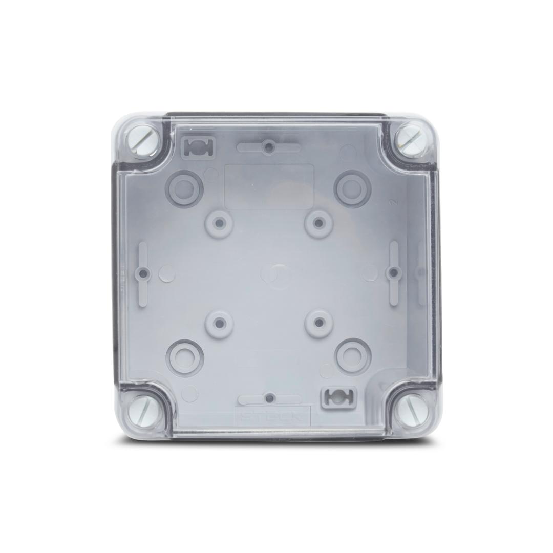 Caixa Pass Light 102X102X55Mm S/ Emb Trans Ip55 Steck Stx111