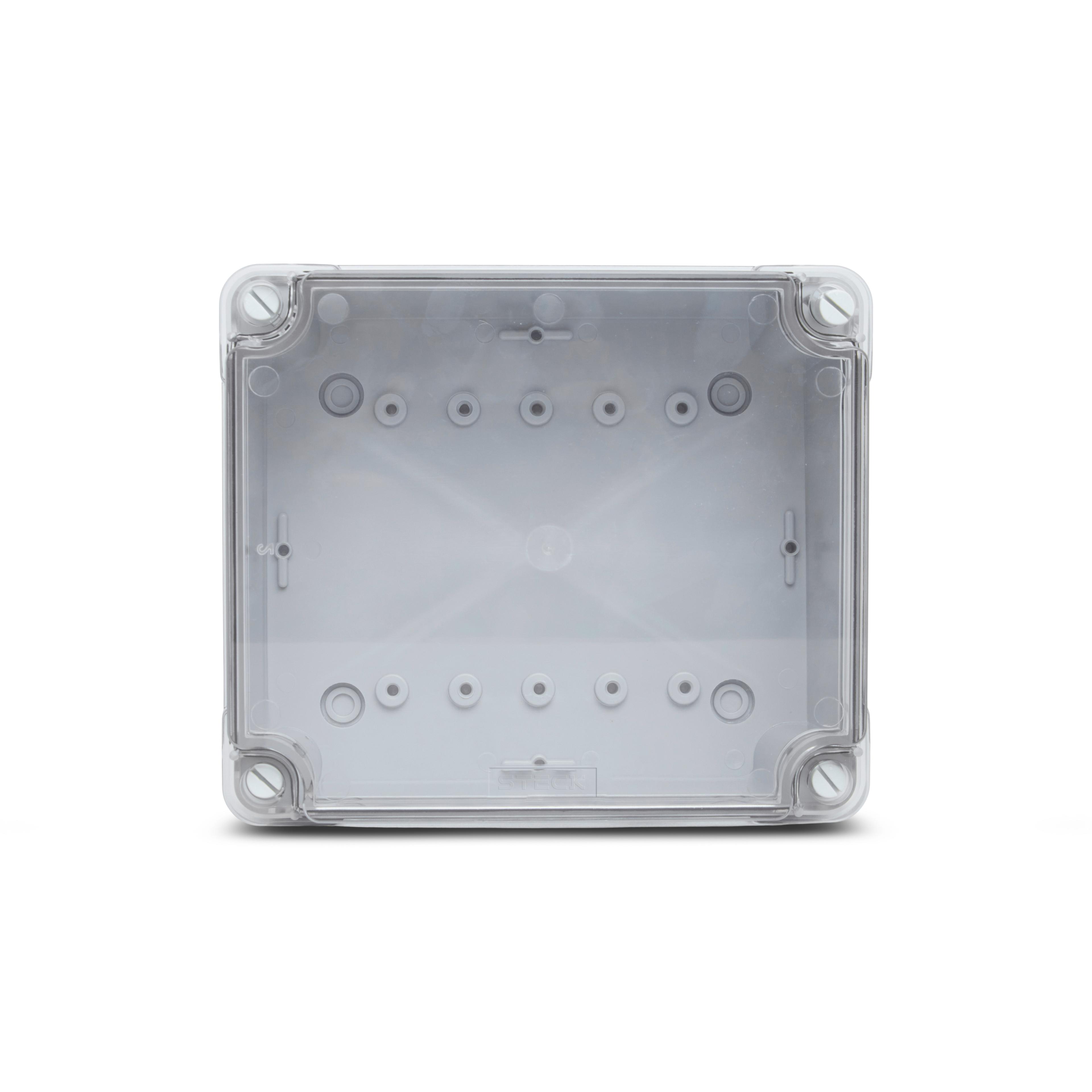 Caixa Pass Light 170X145X90 S/ Emb Trans Ip55 Steck Stx171