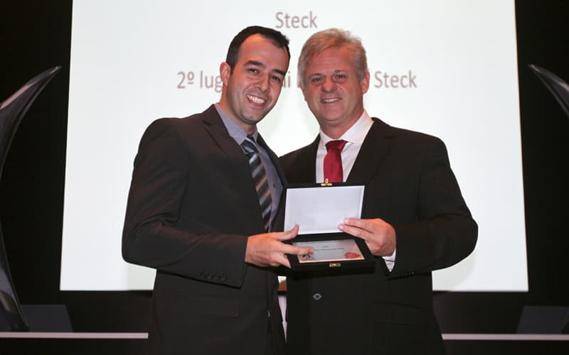 Steck em 2º Lugar no Prêmio Melhor Produto do Ano!